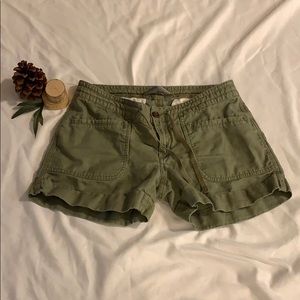 The North Face green shorts